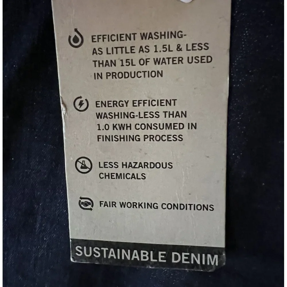 Kenneth Cole Reaction Men's Sustainable Denim Stretch Slim Fit‎ Jeans Size 38x32